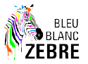 Bleu blanc zebre